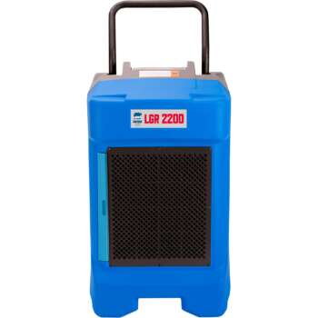 B Air LGR Commercial Dehumidifier 225 Pint Capacity 400 CFM Blue