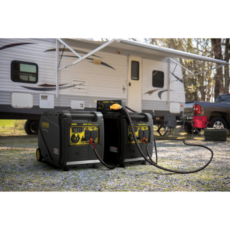 Champion Power Equipment Portable Dual Fuel Inverter Generator 4500 Surge Watts