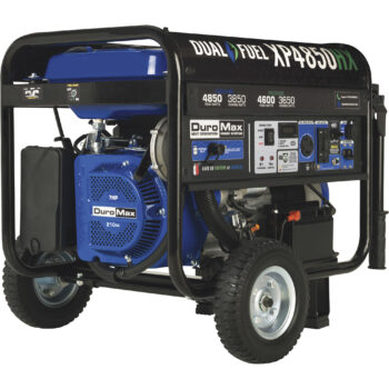 DuroMax Dual Fuel Generator with CO Alert 4850 Surge Watts1