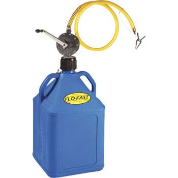FLO FAST Container With Pump 15Gallon Blue For Kerosene