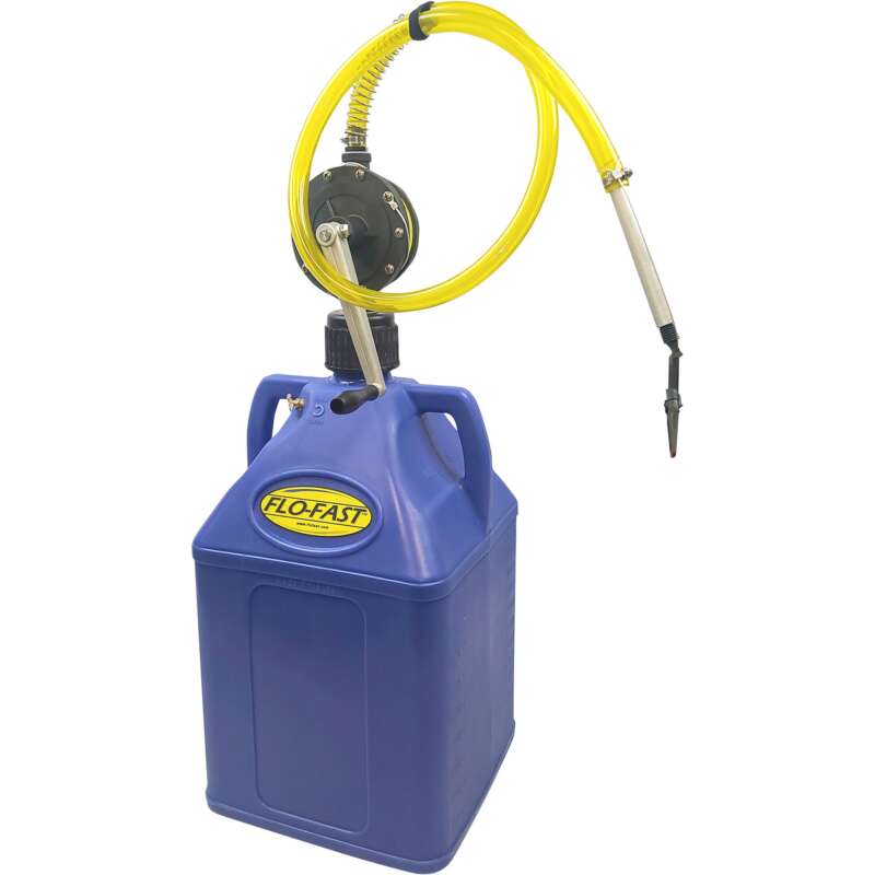 FLO FAST Container With Pump 15Gallon Blue For Kerosene1