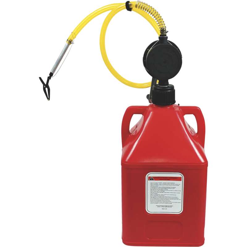 FLO FAST Container With Pump 15Gallon Red For Gasoline3