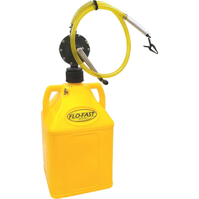 FLO FAST Container With Pump 15Gallon Yello For Diesel6