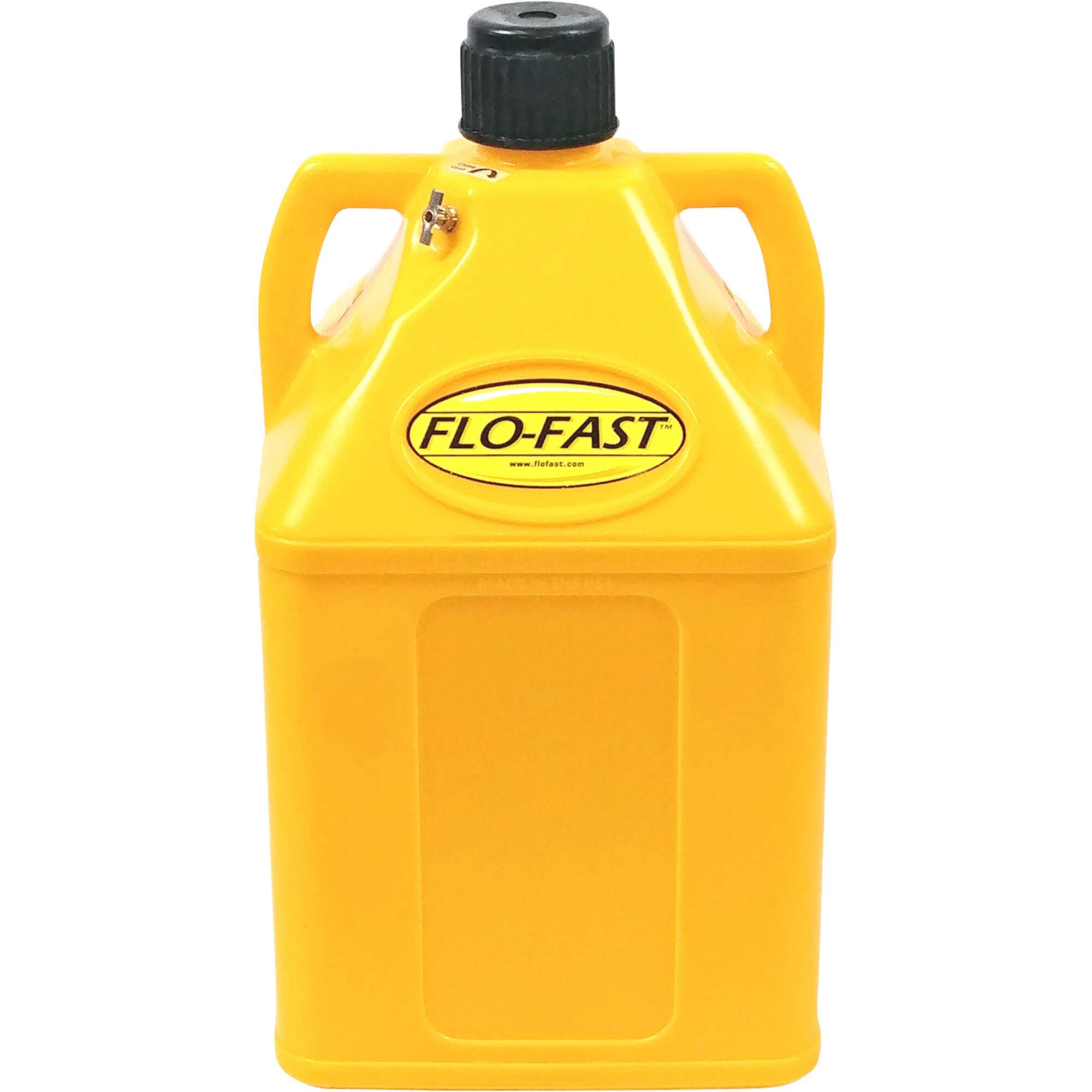 FLO FAST Diesel Container With Pump and Cart 15Gallon Yellow For Diesel