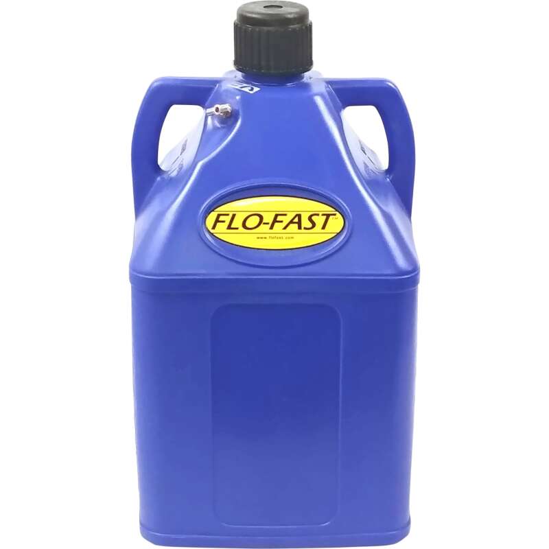 FLO FAST Gas Container With Pump and Cart 15Gallon Blue For Kerosene1