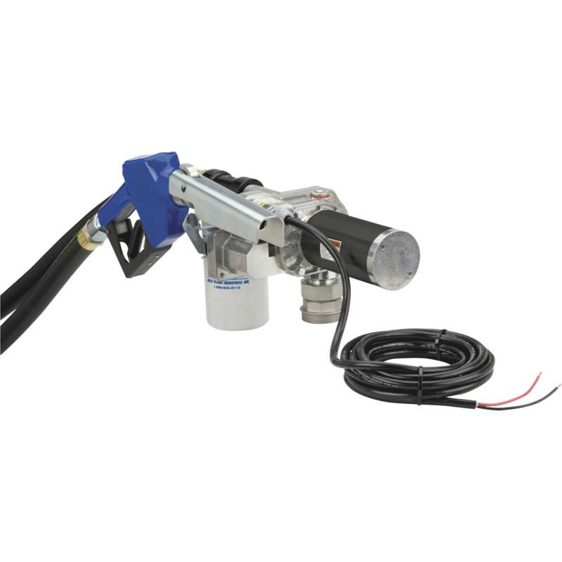 GPI 12V Fuel Transfer Pump 18 GPM Filter Automatic Nozzle Hose1