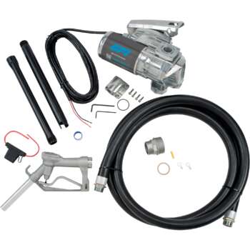 GPI G20 High Flow Fuel Transfer Pump 20 GPM 12 Volt with Manual Nozzle and Hose2