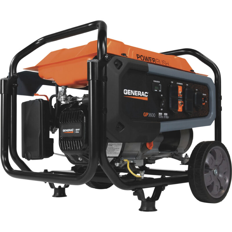 Generac Portable Generator 4500 Surge Watts 1