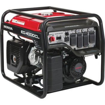 Honda EG4000 DAVR Series Portable Generator — 4000 Surge Watts, 3500 Rated Watts, CARB-Compliant, Model# EG4000CLAN2