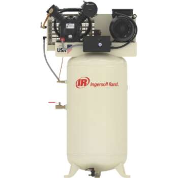 Ingersoll Rand Type 30 Reciprocating Air Compressor Fully Packaged 7.5 HP 80 Gallon Vertical1