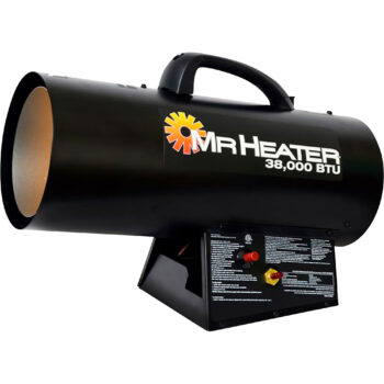 Mr. Heater Liquid Propane Forced Air Construction Heater 38,000 BTU Model MH38QFA