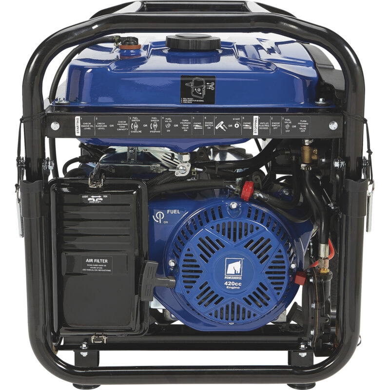 Powerhorse Dual Fuel Generator 9000 Surge Watts23