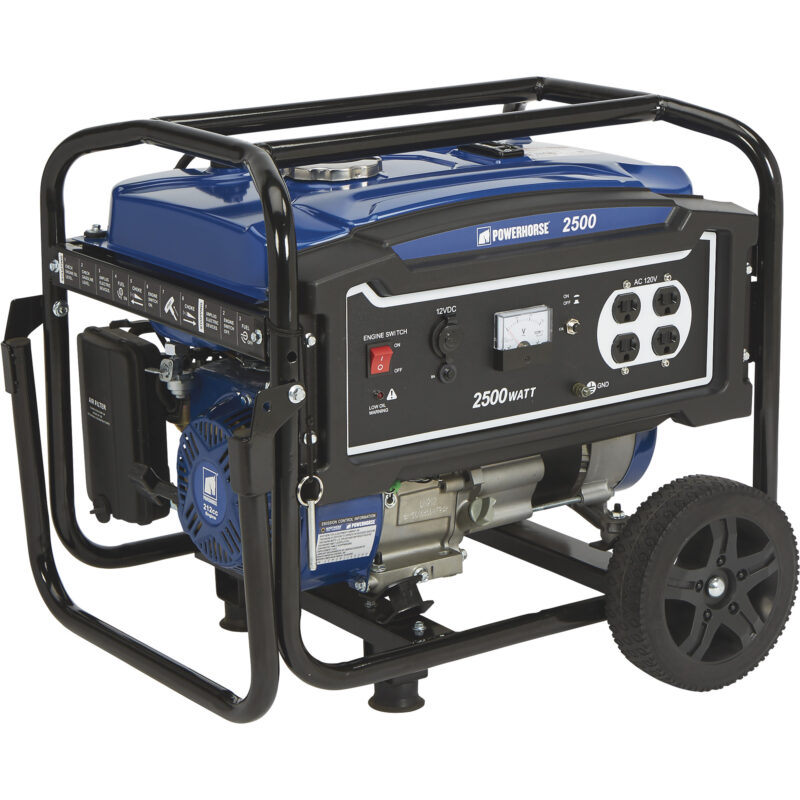 Powerhorse Portable Generator 2500 Surge Watts1