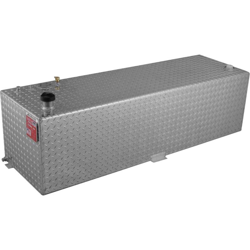 RDS Aluminum Transfer Fuel Tank 69 Gallon Rectangular Diamond Plate1