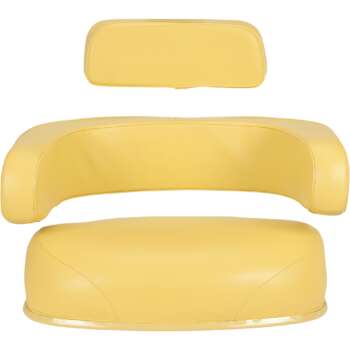 ohn Deere Tractor Seat Cushion Yellow