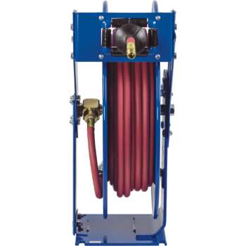 Coxreels Truck Series Maximum Duty Air Hose Reel With 1/2in x 100ft PVC Hose Max 300 PSI