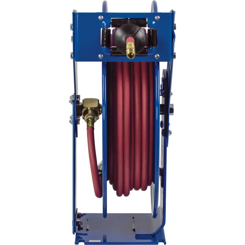 Coxreels Truck Series Maximum Duty Air Hose Reel With 3/8in x 50ft PVC Hose Max 300 PSI