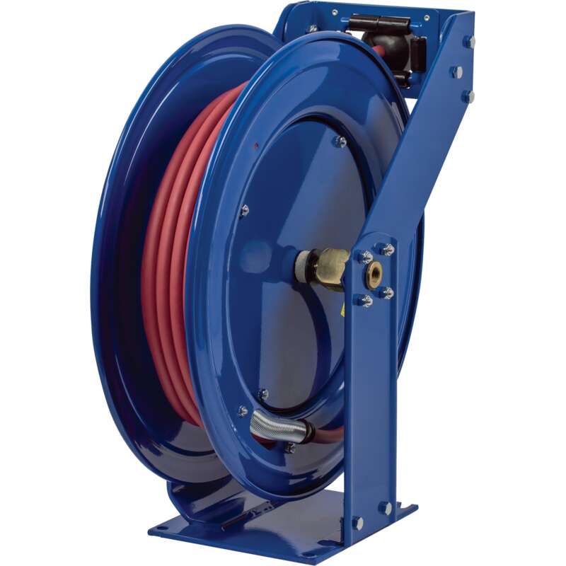 Coxreels Truck Series Maximum Duty Air Hose Reel With 3/4in x 50ft PVC Hose Max 300 PSI