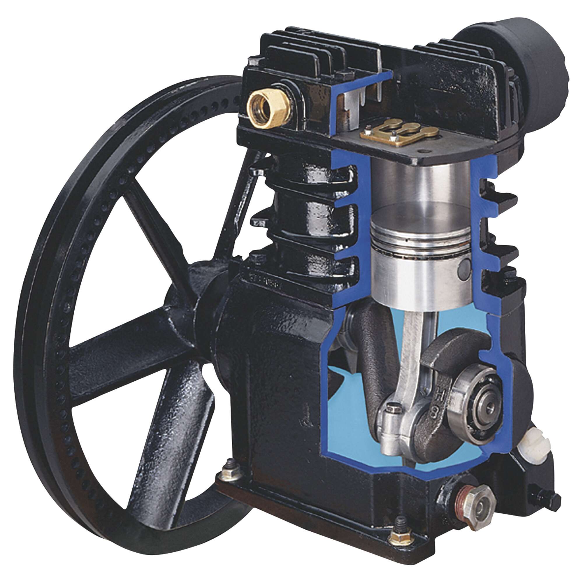 Ingersoll Rand Air Compressor Pump Single Stage 3 HP