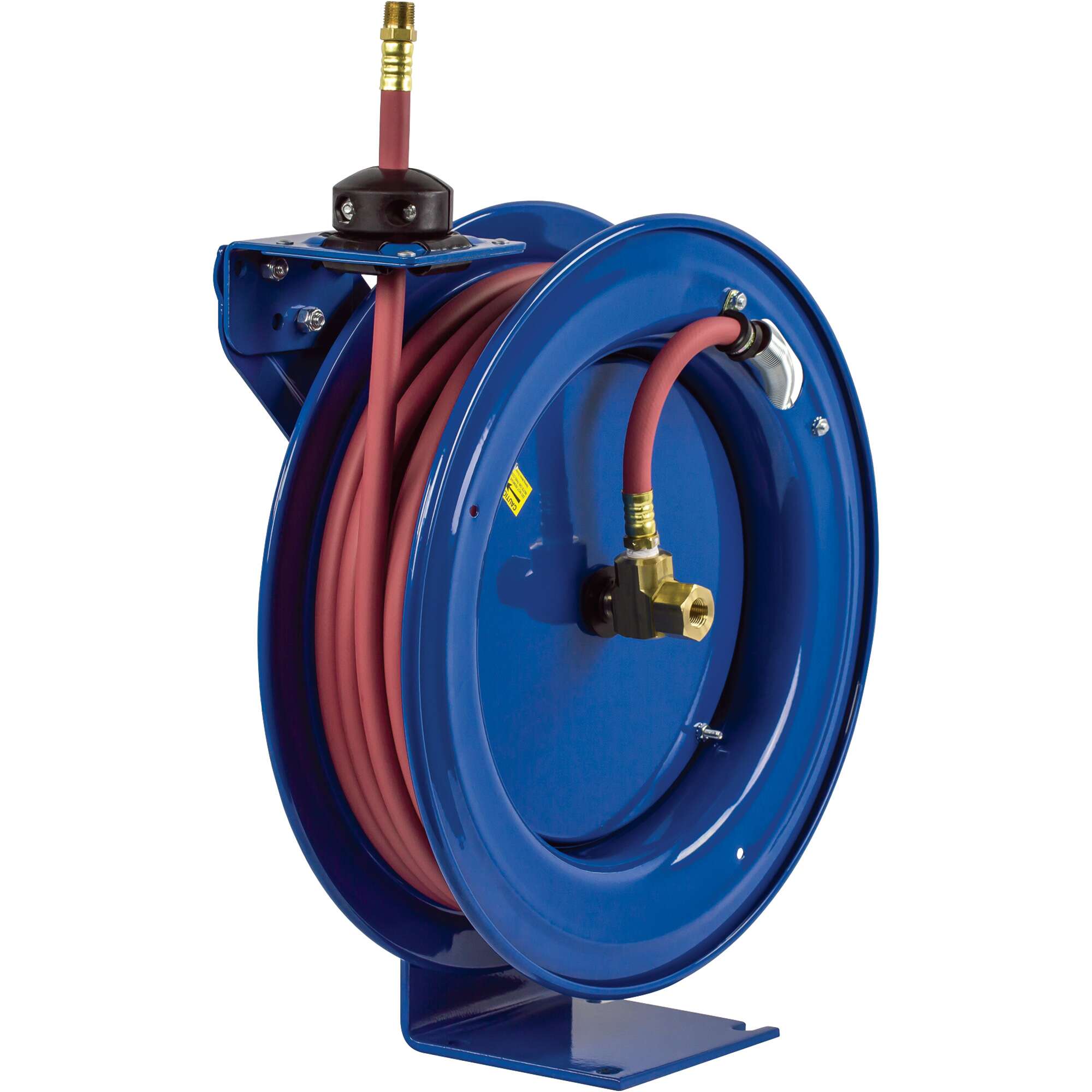 Coxreels Air Hose Reel With 3/8in x 50ft PVC Hose Max 300 PSI