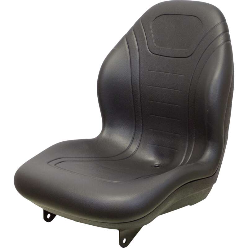 Milsco XB200 Seat with Mounting Brackets Black
