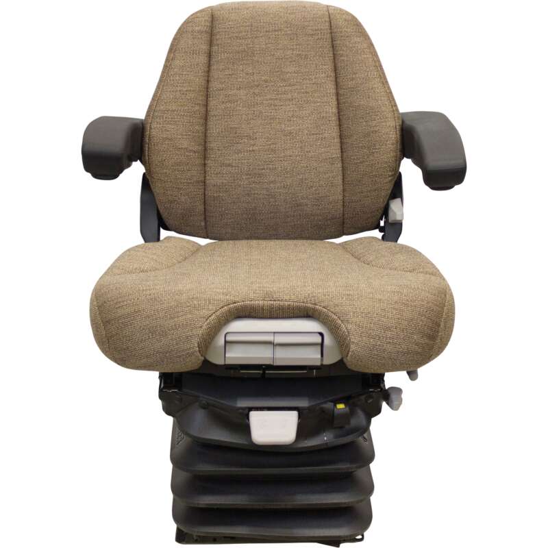 K&M Grammer MSG95/741 Tractor Seat with 12V Air Suspension Brown