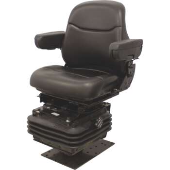 Sears Brand Backhoe Mechanical Seat and Suspension 285Lb Capacity Black Vinyl