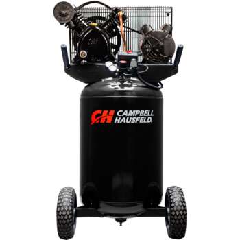 Campbell Hausfeld Electric Portable Air Compressor 1.7 HP 30Gallon Vertical 120 230 Volt