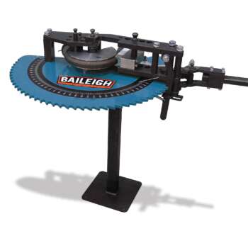 Baileigh Manually Operated Tube and Pipe Bender 212in Tub Max Bending Capacity Round 25 in Max Material Gauge 18 Model RDB 050