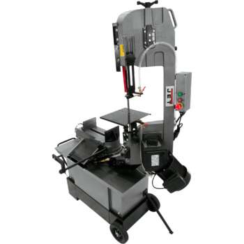 JET Horizontal Vertical Mitering Geared Head Bandsaw 7in x 10 1 2in 1HP 115 230 Volt Single Phase