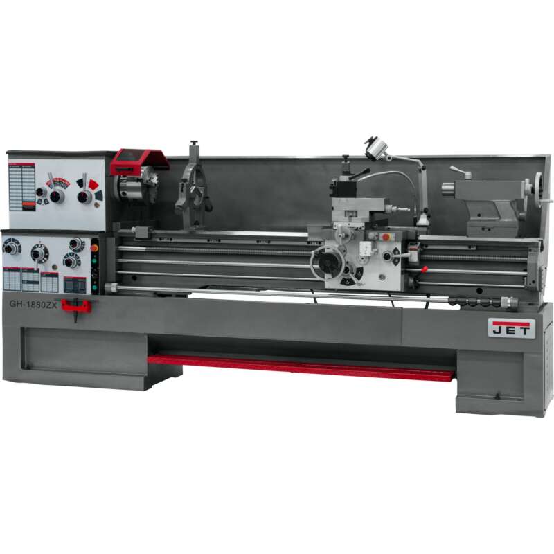 JET ZX Series Large Spindle Bore Lathe 18in x 80in