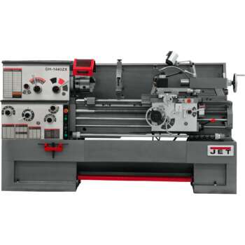 JET ZX Series Large Spindle Bore Lathe with Acu Rite 200S DRO 14in x 40in