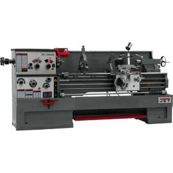 JET ZX Series Large Spindle Bore Lathe with Taper Attachment and Collet Closer 16in x 60in