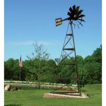 Outdoor Water Solutions Customized Windmill Aerator 20Ft Bronze