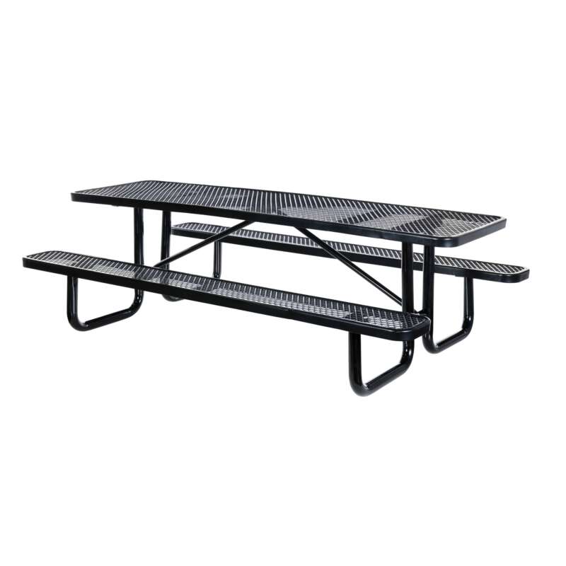 Vestil Picnic Table Table Shape Rectangle Primary Color Black Height 30.375 in