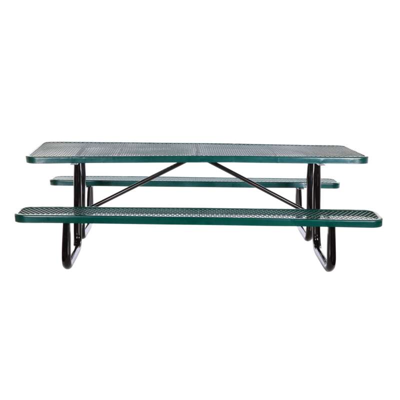 Vestil Picnic Table Table Shape Rectangle Primary Color Green Height 30.375 in
