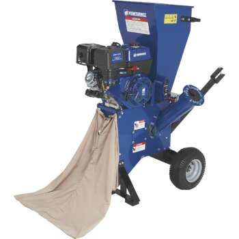 Powerhorse Wood Chipper Shredder 420cc Powerhorse OHV Engine 4in Chipping Capacity