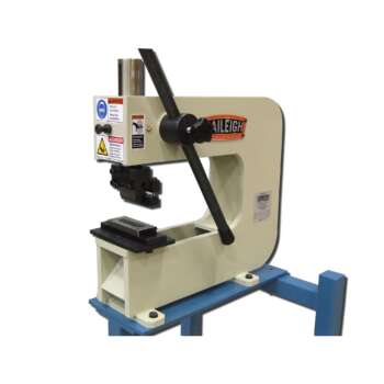 Baileigh 3T Bench Press tooling sold separately Press Type Pneumatic Max Pressure 3 Ton Stroke Length 3