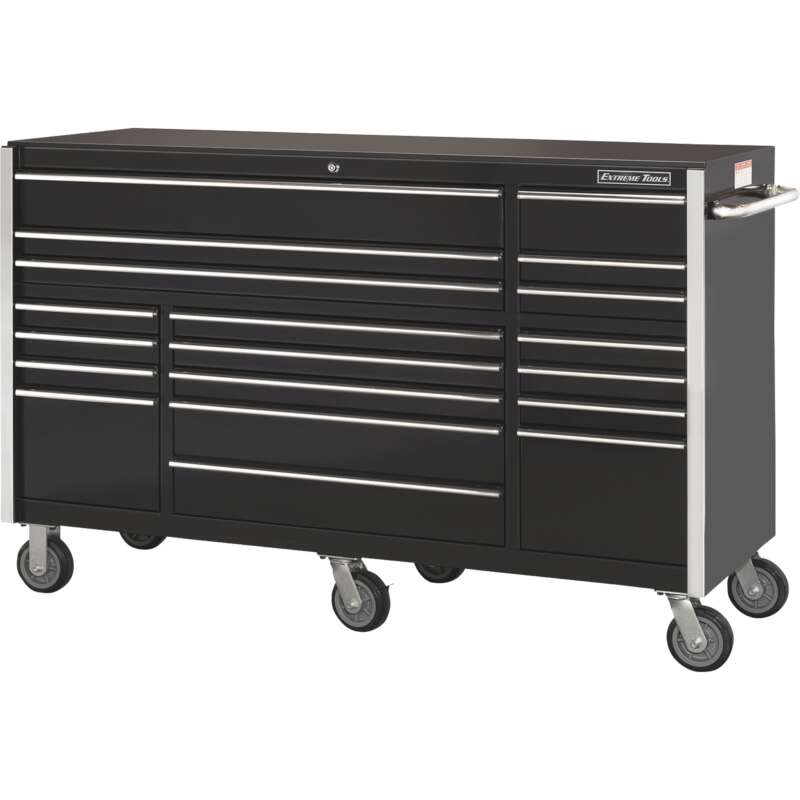 Extreme Tools RX Series 72in 19 Drawer Roller Cabinet 72inW x 25inD x 47inH