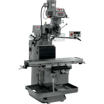 JET Variable Speed Vertical Milling Machine 12in x 54in 230 460 Volt 3 Phase
