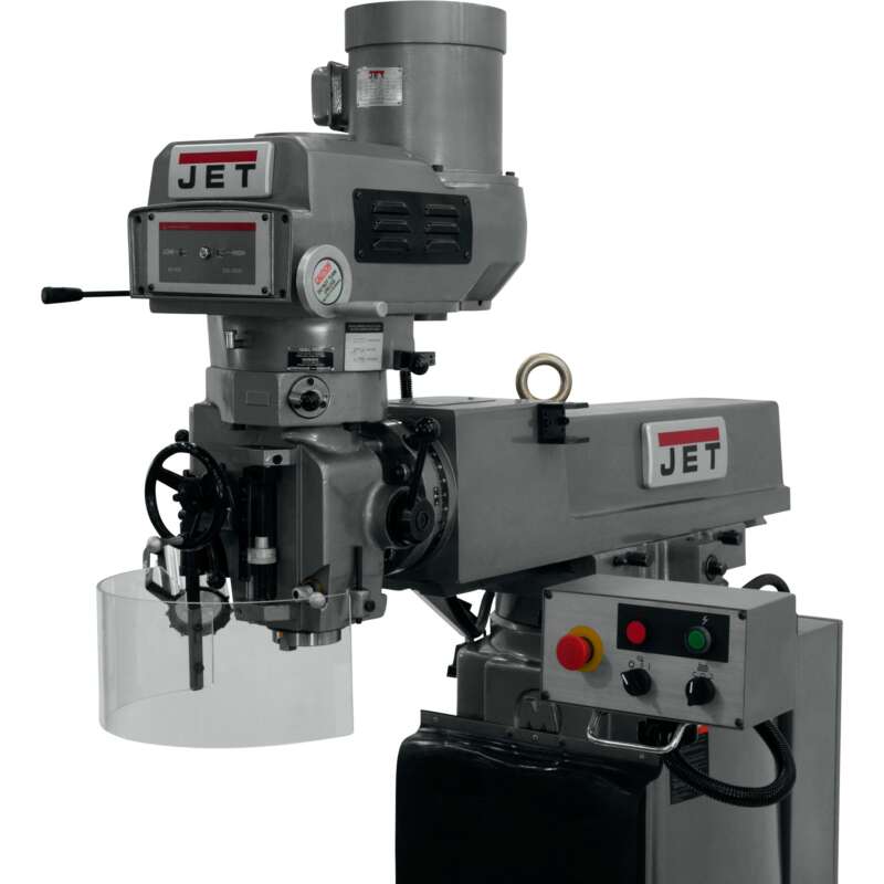 JET Variable Speed Vertical Milling Machine 12in x 54in 230 460 Volt 3 Phase