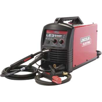 Lincoln Electric LE31MP MIG Welder with Multi Processes Transformer MIG Flux Cored Arc and TIG 120V 80 140 Amp Output
