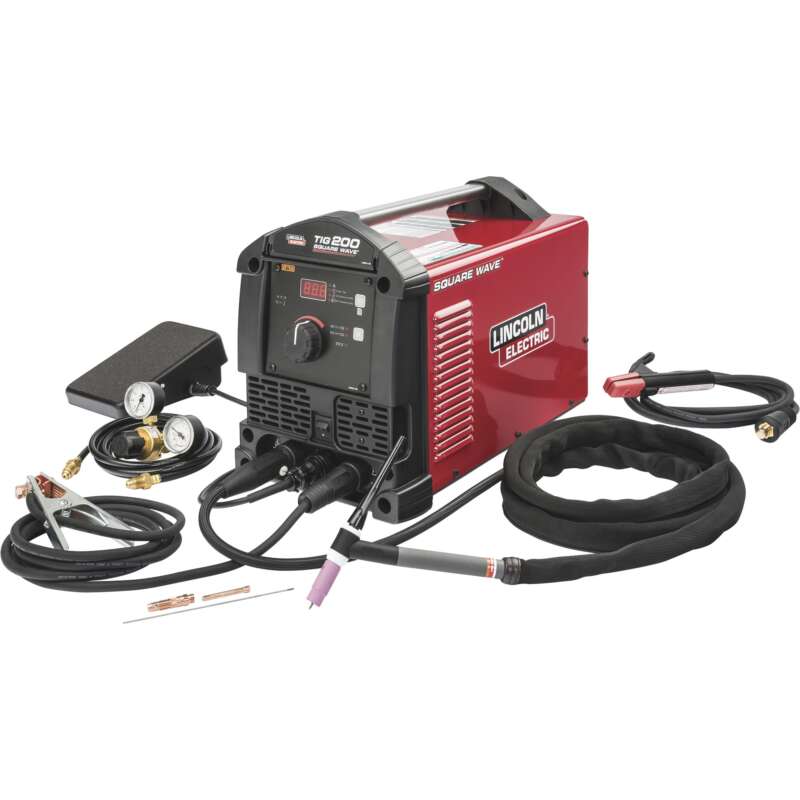 Lincoln Electric Square Wave TIG 200 Welder 120 230 Volts 10 200 Amp Output