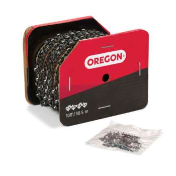Oregon PowerCut Chainsaw Chain Length 100 ft Chain Pitch 3 8 in Chain Gauge 0 058 in