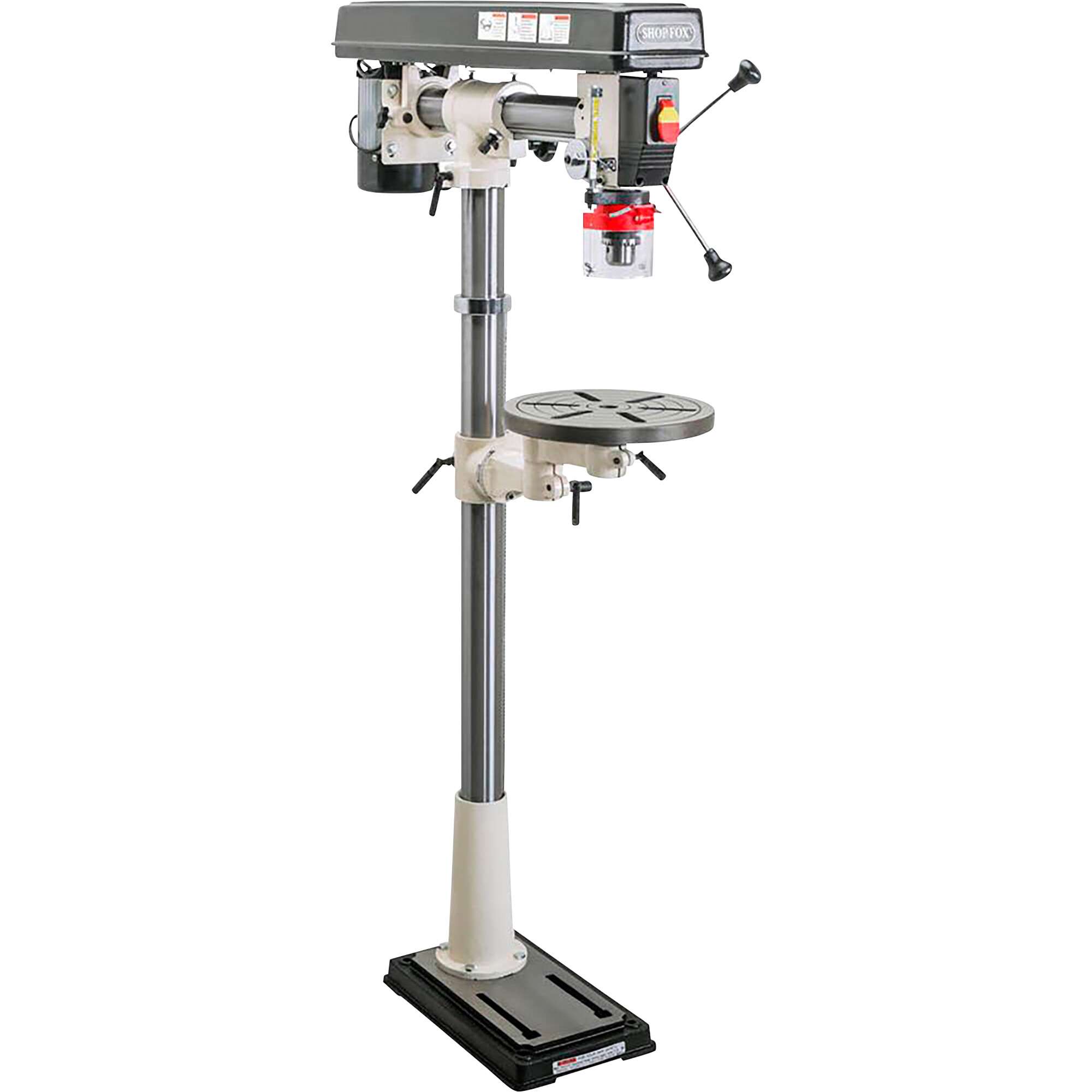 Shop Fox Radial Drill Press 1 2 HP
